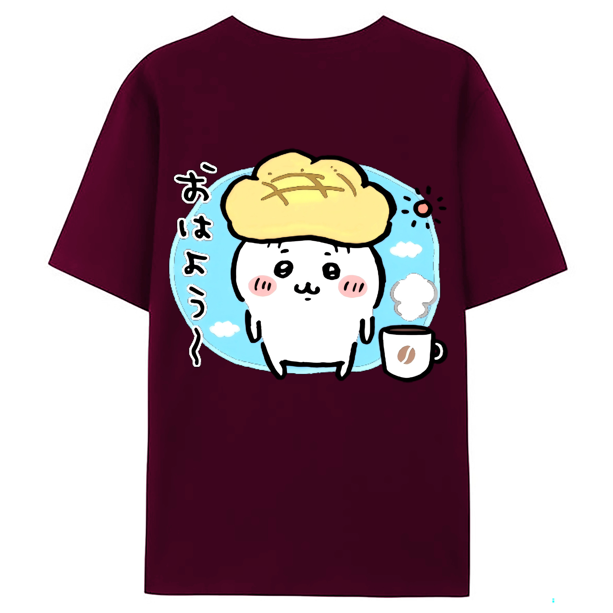 （画像用） ちいかわ ちいかわ Chii-kawa chiikawa レディース半袖Tシャツ(バックプリント)